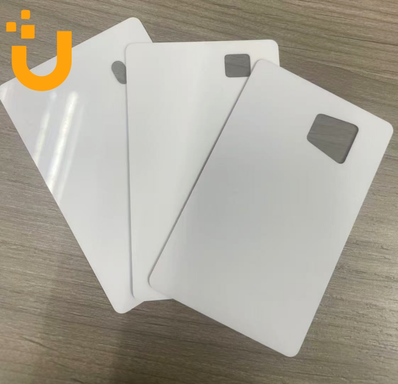 pp material cards with window
