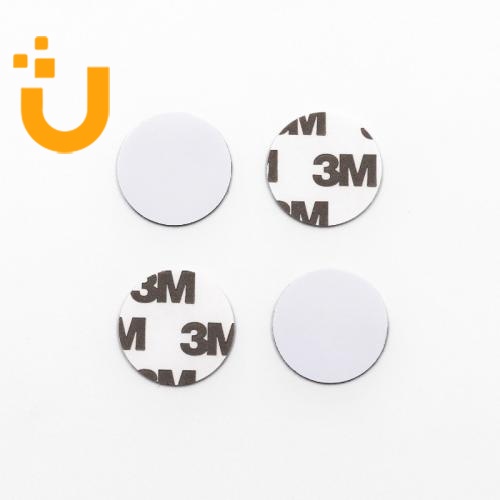 White PVC RFID token