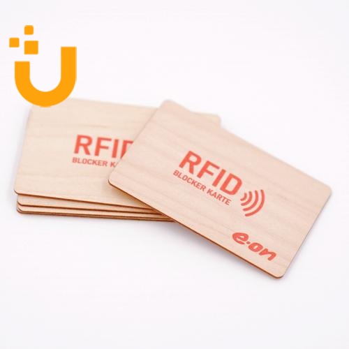 Wooden Nfc Card